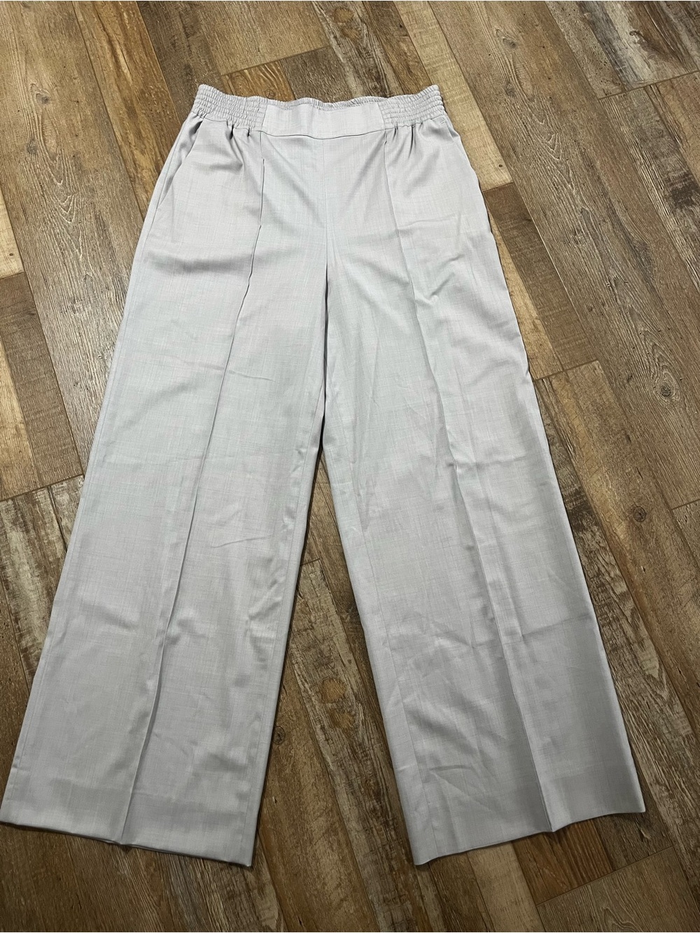 Fabiana Filippi Wide-Leg womens Dress Pants size 10 made of virgin wool